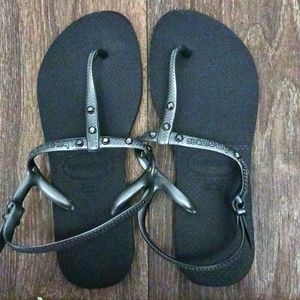 Havaianas flip-flops women's 37-38 navy